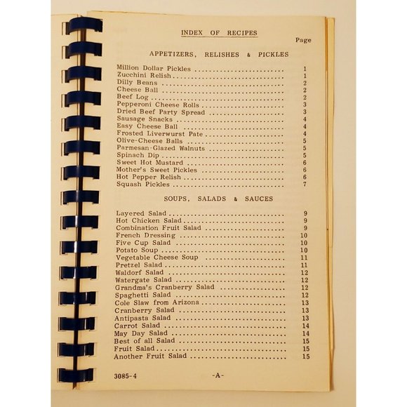 vtg 1984 Gihon Elementary School cookbook Parkersburg WV cook book West Virginia - Picture 2 of 12